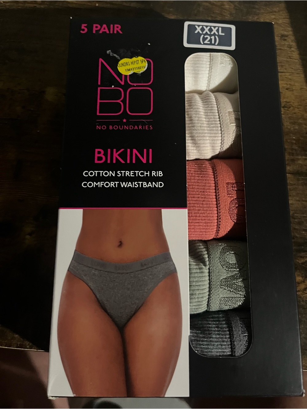 No boundaries bikini underwear size XXXL-21 brand new